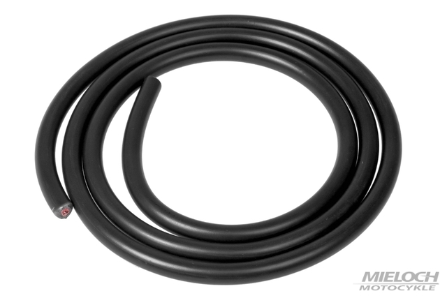Przewód / kabel zapłonowy / WN RMS, 7 mm, 100 cm, czarny