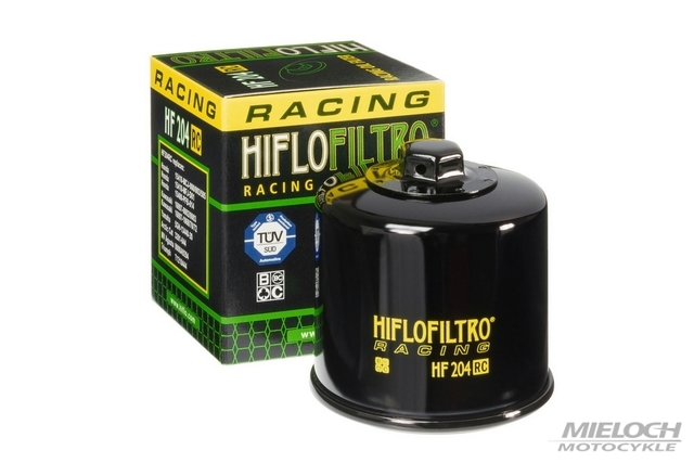 Filtr oleju Hiflofiltro Racing, Arctic Cat / Honda / Kawasaki / Mercury / MV Agusta / Suzuki / Triumph / Yamaha / HF204