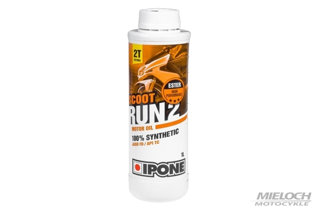 Olej silnikowy Ipone Scoot Run 2 2T, 1 litr (syntetyczny)