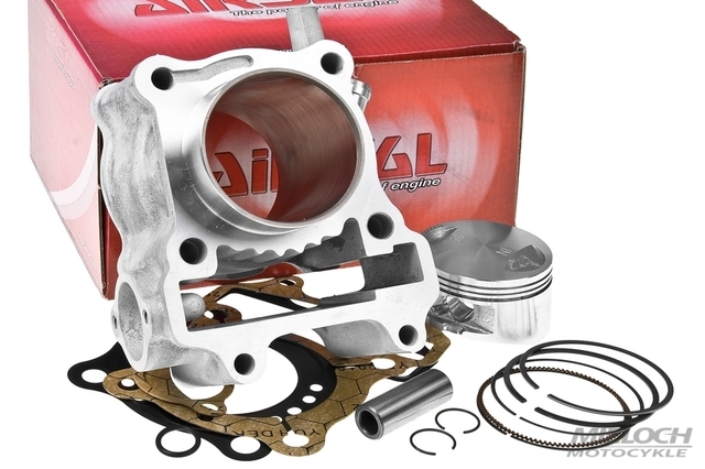 Cylinder Kit Airsal Sport 153cc, Honda Pantheon / S Wing / SH / Dylan / PS 150 4T LC (bez głowicy)