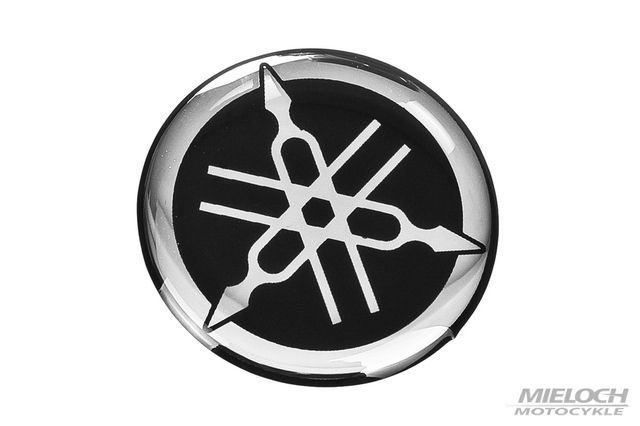 Emblemat / naklejka Yamaha, okrągły 28mm