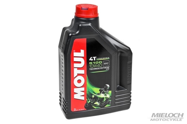 Olej silnikowy Motul 5100 4T 10W40, MA2, 2 litry (półsyntetyczny)