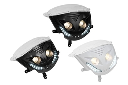 Reflektor przedni / lampa DMP XR8, Piaggio Zip Cat / Zip 4T / Zip SP 2 / Zip 100