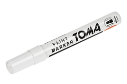 Pisak / marker do opon Toma, biały