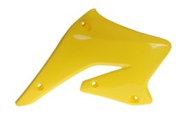 Osłony chłodnicy Polisport, żółte RM 01, Suzuki RM-Z 250 04-06
