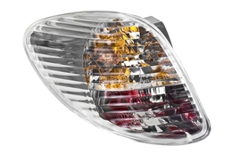 Lampa tylna z kierunkowskazem, lewa, biała, Piaggio X9 125-500 / X9 Evolution 125-500 (E)