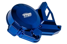Pokrywa / osłona alternatora / prądnicy / zapłonu / zębatki TNT, niebieska, Aprilia / Derbi / Gilera 2006- (D50B)