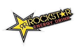 Naklejka Rockstar Energy Drink 120x60mm