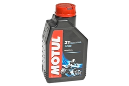 Olej silnikowy Motul 100 2T, 1 litr (mineralny)