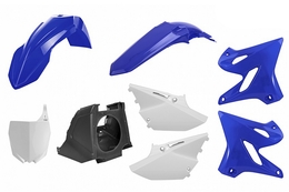 Owiewki / osłony / plastiki / komplet plastików Polisport MX Restyling, 8 elementów, OEM kolor, Yamaha YZ 125-250 02-19
