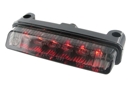 Lampa tylna STR8 Mini LED z kierunkowskazami, czarna, uniwersalna (E)