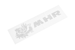 Naklejka Malossi MHR, 130 mm, biała