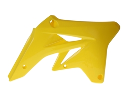 Osłony chłodnicy Polisport, żółte RM 01, Suzuki RMZ 250 07-09