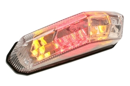 Lampa tylna STR8 LED z kierunkowskazami, Aprilia RX 50, SX 50 / CPI SX 50, SM 50 / Derbi DRD 50, Senda 50, Supermoto 50 (E)