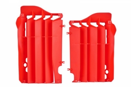 Żaluzje / osłony chłodnicy Polisport, czerwone CR 04, Honda CRF 450 R 13-14