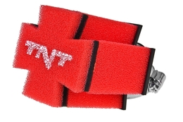 Filtr powietrza / stożkowy / stożek TNT Cross, czerwony, 28 / 35 mm