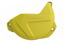 Osłona pokrywy sprzęgła Polisport, żółta, Suzuki RMZ 250 07-17