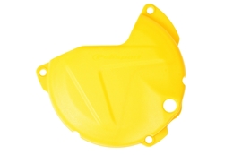 Osłona pokrywy sprzęgła Polisport, żółta, Suzuki RMZ 450 11-17