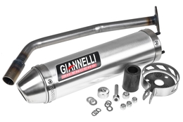Końcówka wydechu / tłumik Giannelli Enduro Aluminium, Beta RR 50 Motard 10-11 (E)