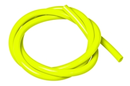 Przewód / wąż paliwa / paliwowy Motoforce, 5x8 mm, 100 cm, żółty neon