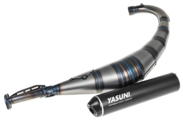 Wydech Yasuni R2 Max Aluminium Black, Aprilia RX / Beta RR / Derbi Senda R / Yamaha DTR (E)
