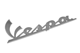 Emblemat boczny Vespa 150x50mm, Vespa Primavera 50-150 / Sprint 50-150