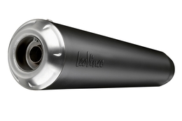 Końcówka wydechu / tłumik LeoVince Classic Racer Black, d.50,00mm, uniwersalna, lewa