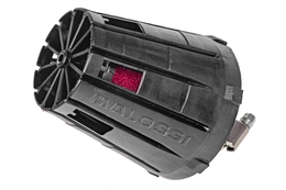 Filtr powietrza / stożkowy / stożek Malossi E5 Box, czarny, prosty, 38 mm