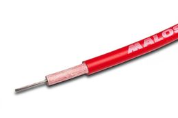 Przewód / kabel zapłonowy / WN Malossi, 7 mm, 50 cm, czerwony