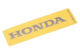 Emblemat / naklejka Honda, srebrny, 80mm, Honda Forza 125 Euro5 21-23 / Forza 250 Euro5 21-23 / Forza 350 Euro5 21-23