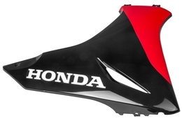 Owiewka boczna / pług, dolna, prawa, czerwona, Honda CBR 125 07-08