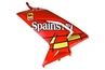 Owiewka boczna, lewa, czerwona, malowanie Spains 2007-2008, Aprilia RS 125 06-10 (1 LED)
